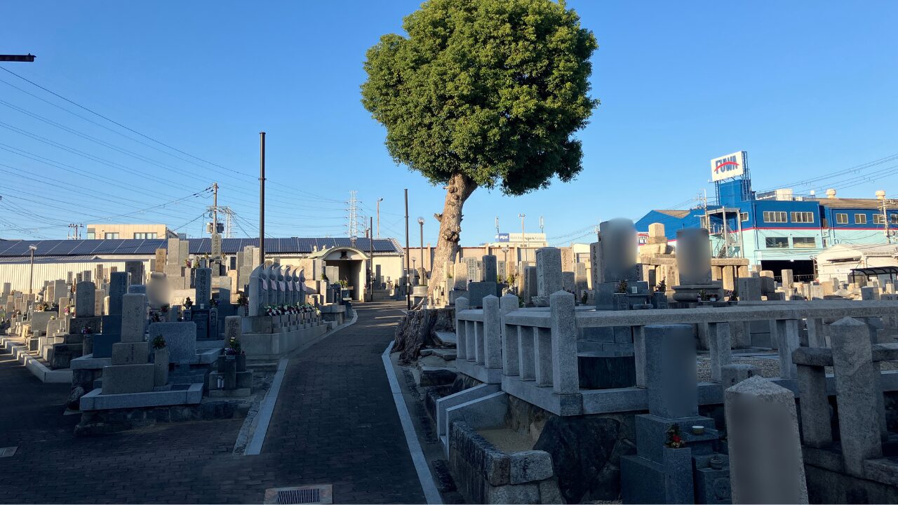 加納川田墓地(東大阪市)