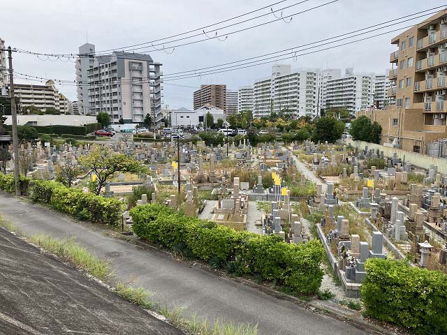 西宮市立上田墓地（西宮市）のお墓