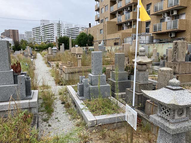 西宮市立上田墓地（西宮市）のお墓