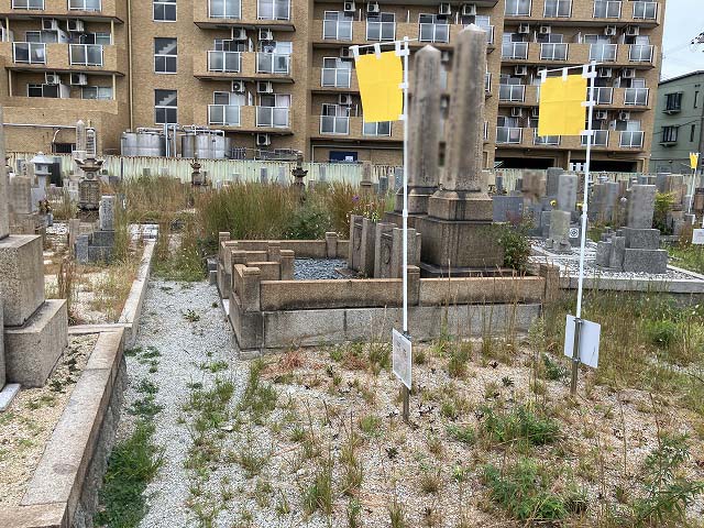 西宮市立上田墓地（西宮市）のお墓