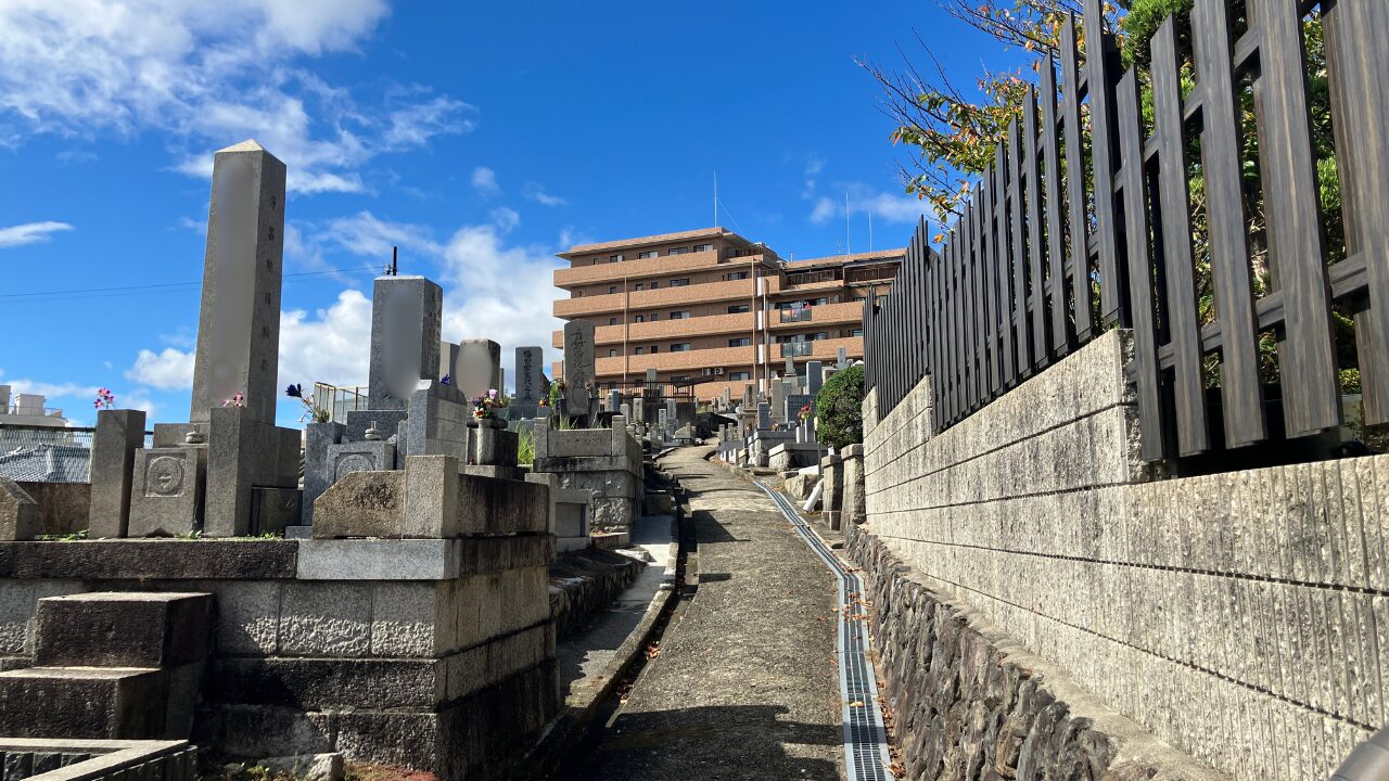 下穂積墓地（茨木市）