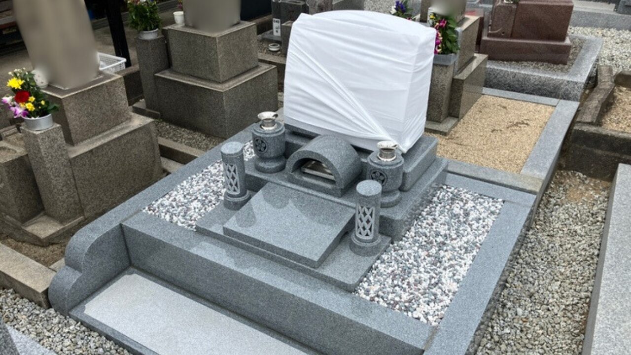 松原墓地(東大阪市)お墓の建て替え