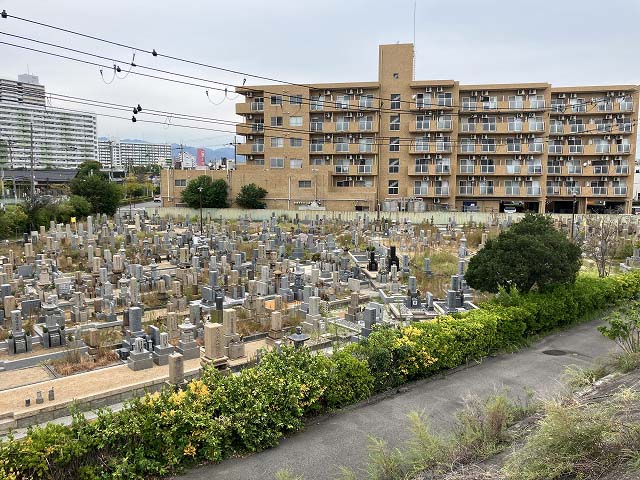 西宮市立上田墓地（西宮市）のお墓