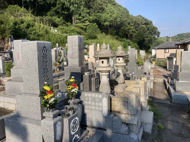 北脇墓地（高砂市）のお墓