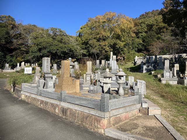 魚橋墓地（高砂市）のお墓