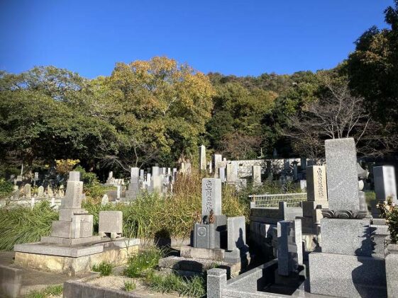 魚橋墓地（高砂市）のお墓