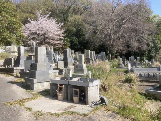 魚橋墓地（高砂市）のお墓