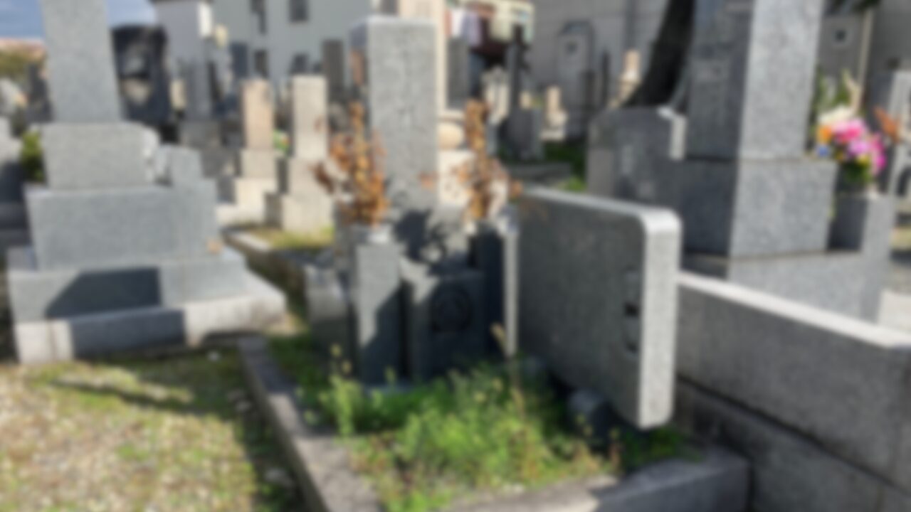 二大字共同墓地（豊中市）納骨手伝い＆色入れ