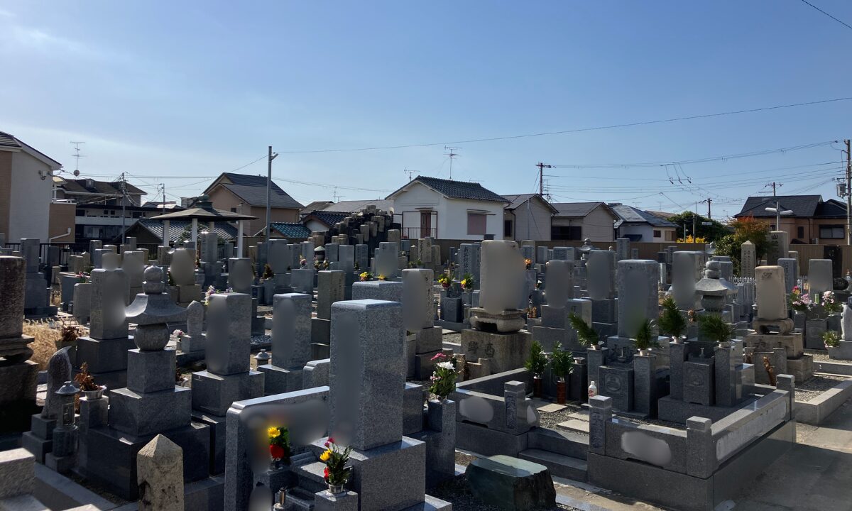 野田共同墓地(堺市西区)お墓の建立
