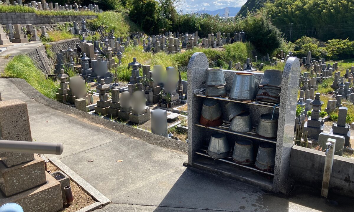 金谷墓地（淡路市） お墓じまい