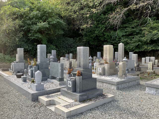 山吹墓地（姫路市）のお墓