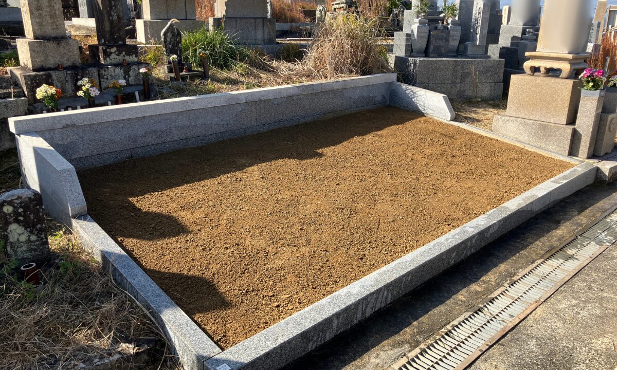 鳥取墓地（阪南市）お墓じまい
