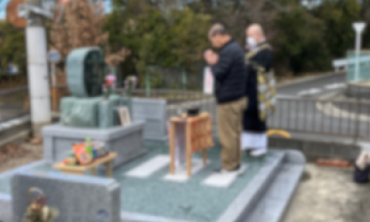 北山口墓地’（和泉市）永代供養　除幕　大阪石材