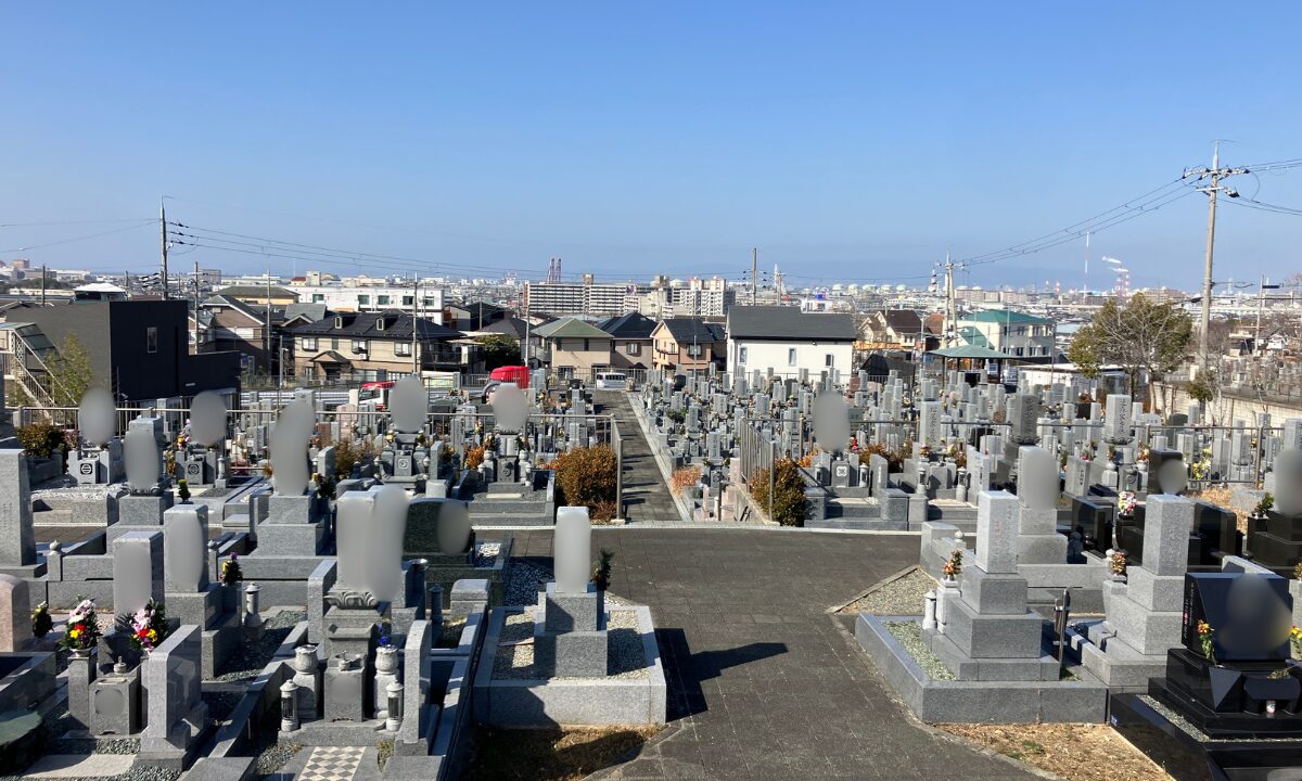 信太山墓地（和泉店）お墓の建立