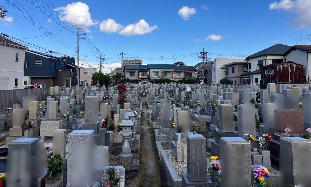 高石霊園　お墓の建立