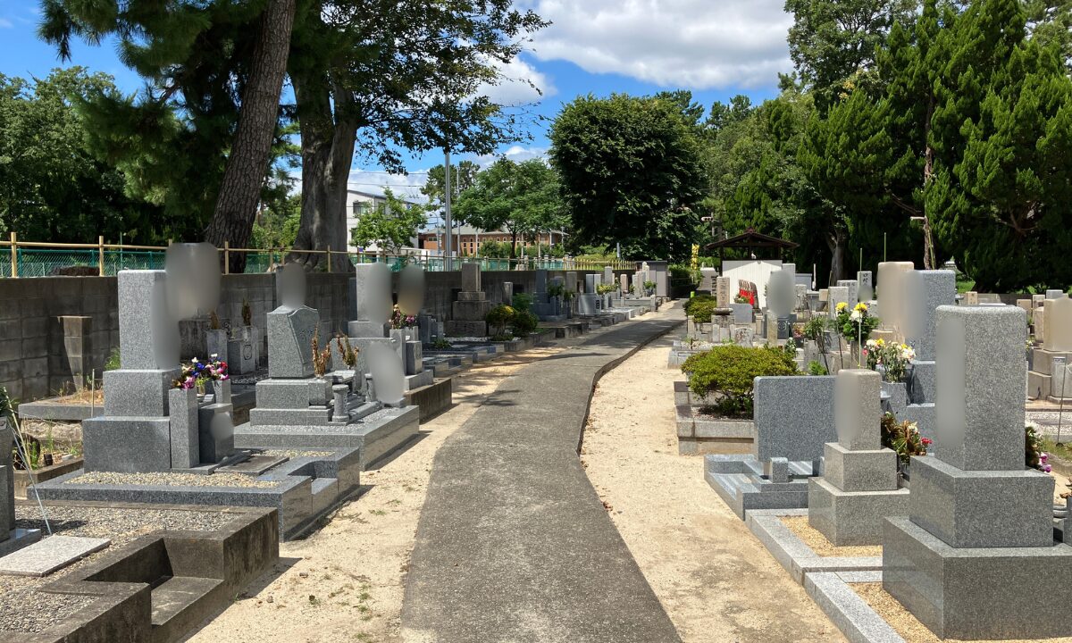 石蓮寺墓地（豊中市）大阪石材