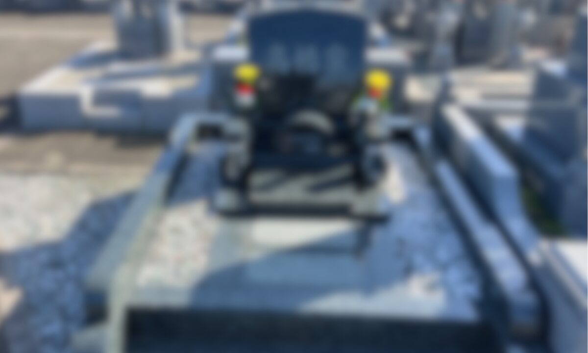 信太山墓地（和泉店）お墓の建立