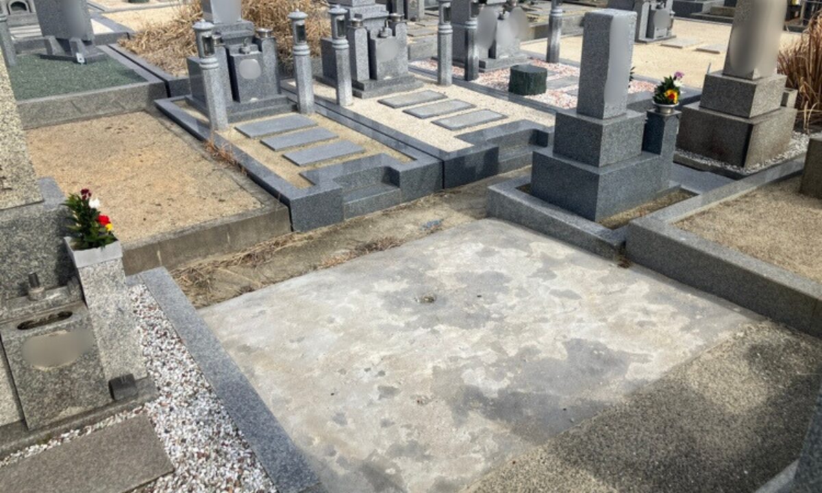 中村共有墓地(堺市北区)お墓の建立