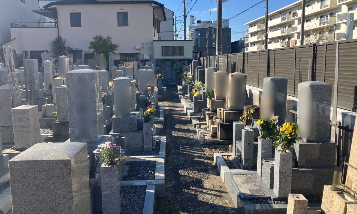 奥ノ坊墓地（京都市）お墓のリフォーム