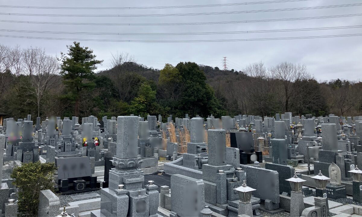 飯盛霊園（四条畷市）戒名彫刻　大阪石材