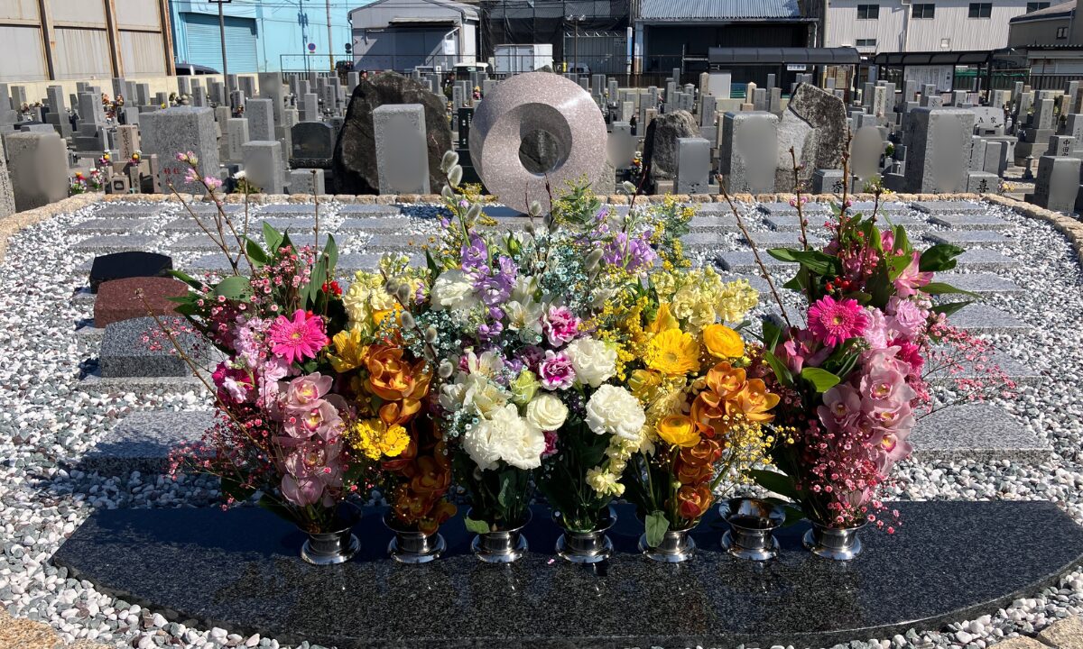加納川田墓地（東大阪市）永代供養　メビウス陵　大阪石材