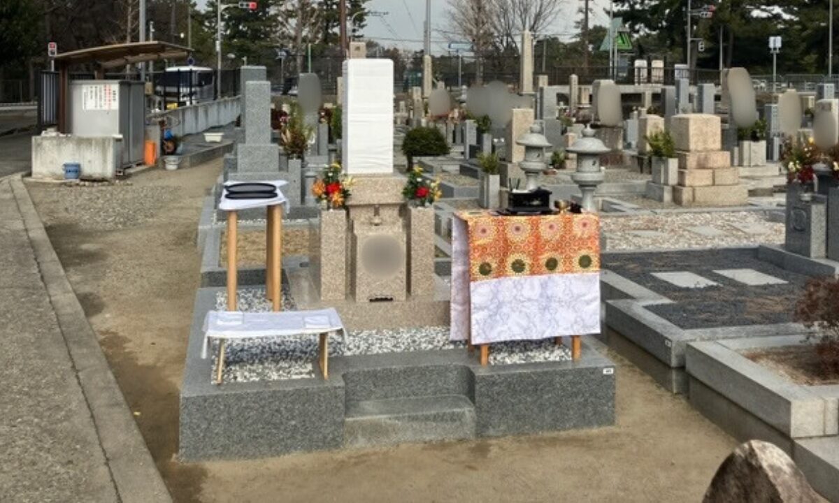 長興寺墓地（豊中市）お墓の建立　大阪石材
