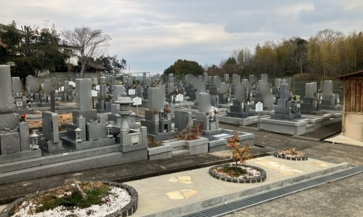 押熊墓地（奈良市）戒名彫刻　大阪石材