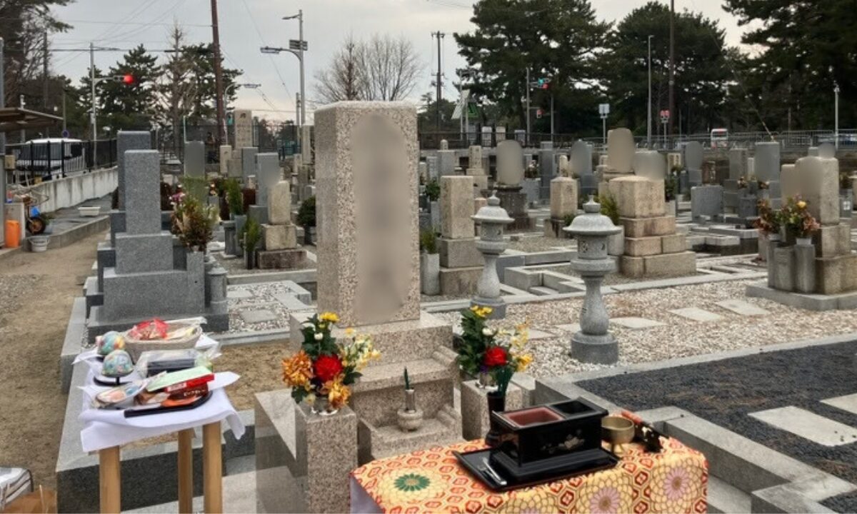 長興寺墓地（豊中市）お墓の建立　大阪石材