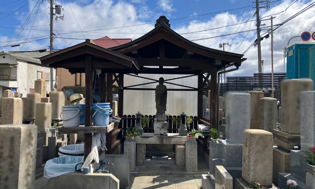 今福墓地（大阪市城東区）戒名彫刻　大阪石材