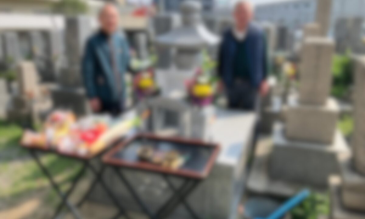 中茶屋明神墓地(大阪市鶴見区)供養塔 建立 大阪石材