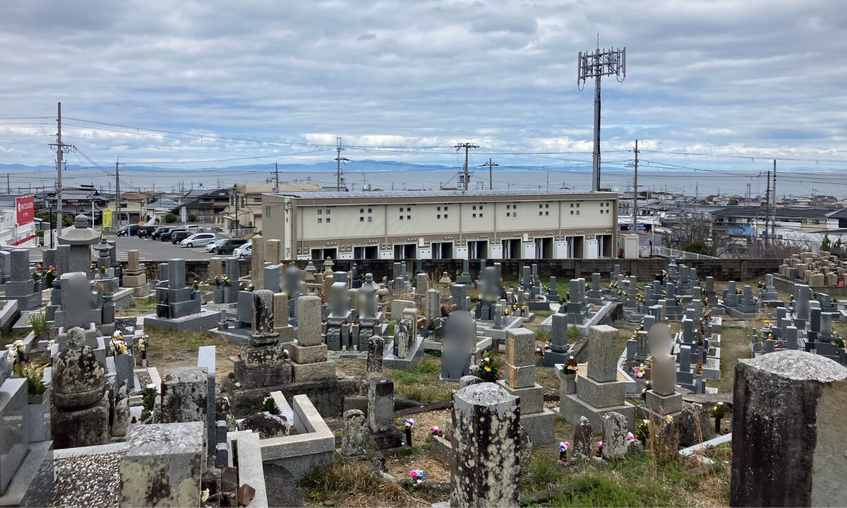 鳥取共同墓地（阪南市）墓地内移転　大阪石材工業