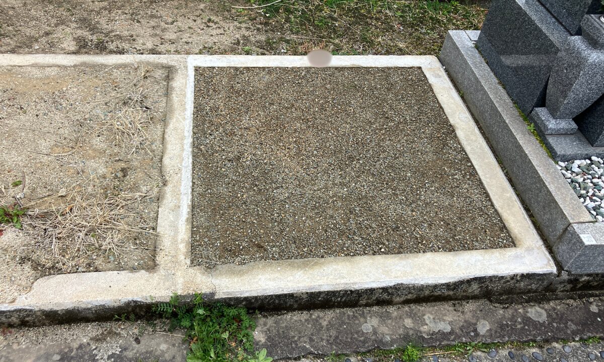 鳥取共同墓地（阪南市）墓地内移転　大阪石材工業