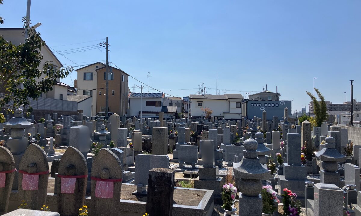 第七区加茂墓地（高石市）戒名彫刻　大阪石材