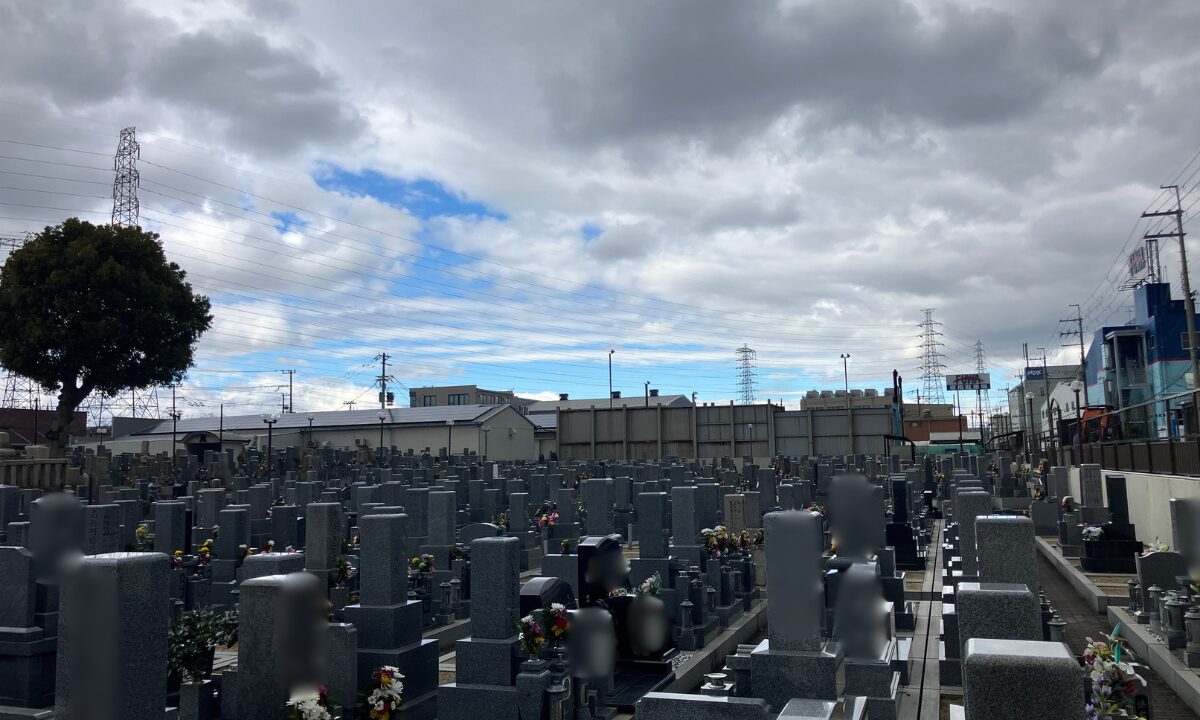 加納川田墓地（東大阪市）