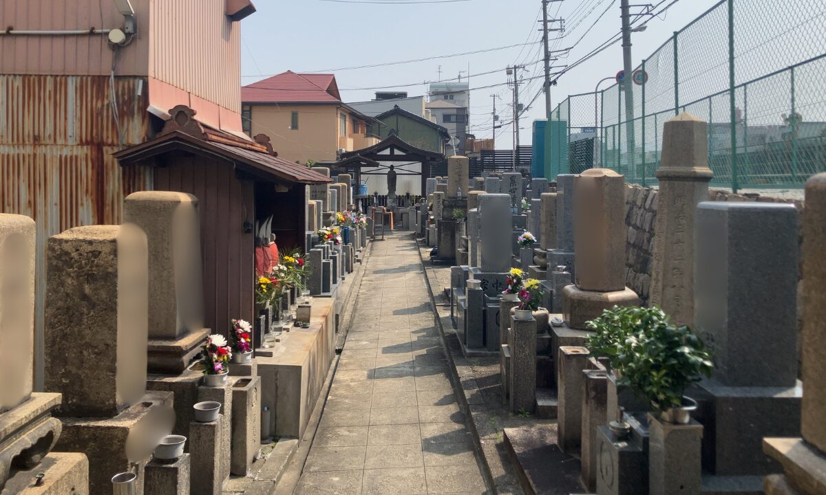 今福墓地(大阪市城東区)お墓の建立に伴う開眼式 大阪石材工業