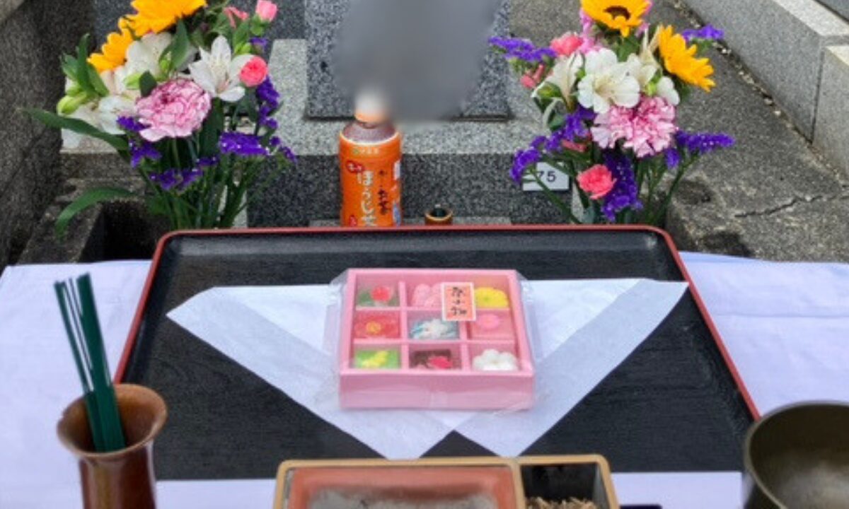 森小路霊園（大阪市旭区）お墓じまい　お性根抜き　大阪石材