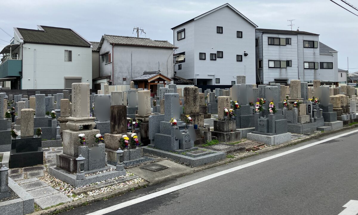 諸福新田太子田墓地（大東市）戒名彫刻　追加彫刻　大阪石材　実績No.1