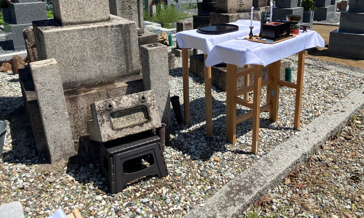 安満共同墓地(高槻市)納骨のお手伝い 大阪石材 高槻店