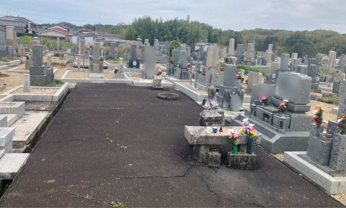 歌姫墓地（奈良市）戒名彫刻　大阪石材