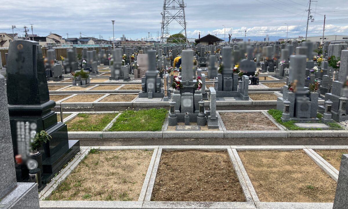 板原公園墓地（泉大津市営公園墓地）お墓の建立　大阪石材和泉店