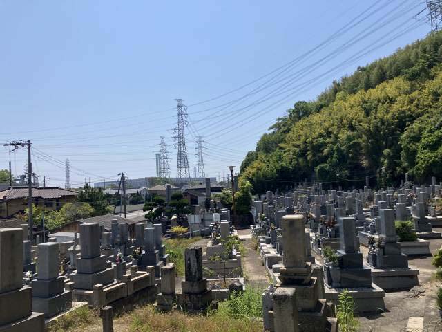 灘の松原海山霊苑（姫路市）のお墓