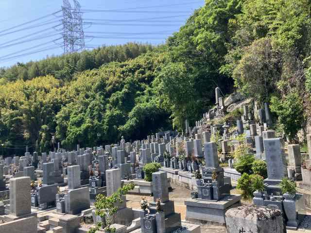 灘の松原海山霊苑（姫路市）のお墓