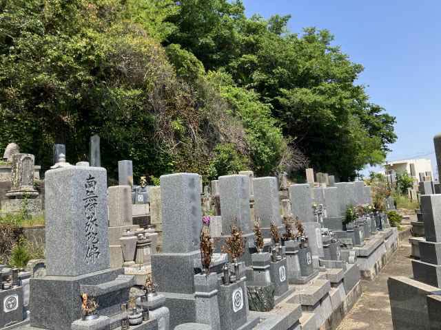 灘の松原海山霊苑（姫路市）のお墓