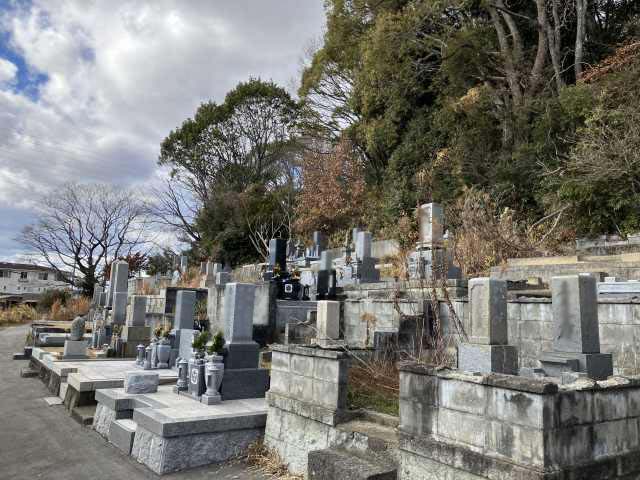 作用岡山墓地（揖保郡太子町）のお墓