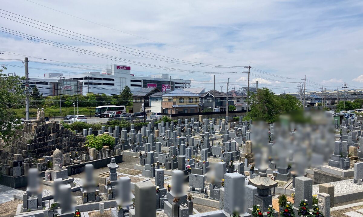 西信達四区墓地（泉南市）戒名彫刻　大阪石材和泉店