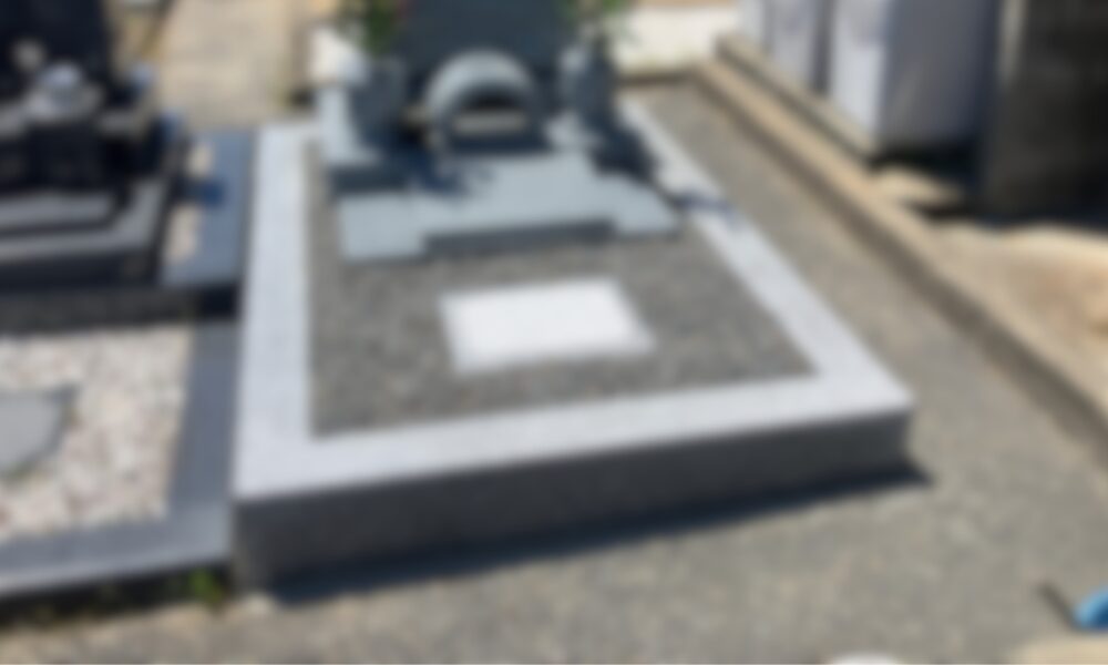 苅田墓地(大阪市住吉区)開眼式のお手伝い 大阪石材
