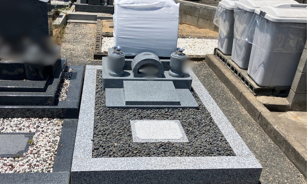 苅田墓地（大阪市住吉区）お墓の建立　大阪石材