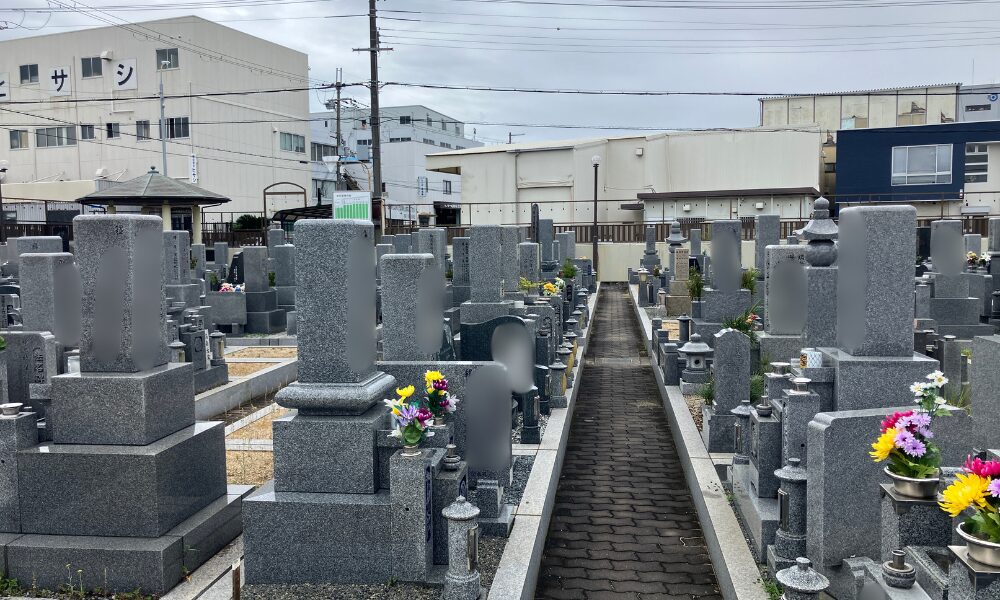 加納川田墓地（東大阪市）戒名彫刻のご相談　大阪石材