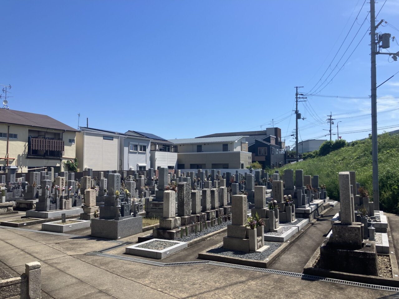 東西五百住墓地（高槻市）お墓の移転　大阪石材