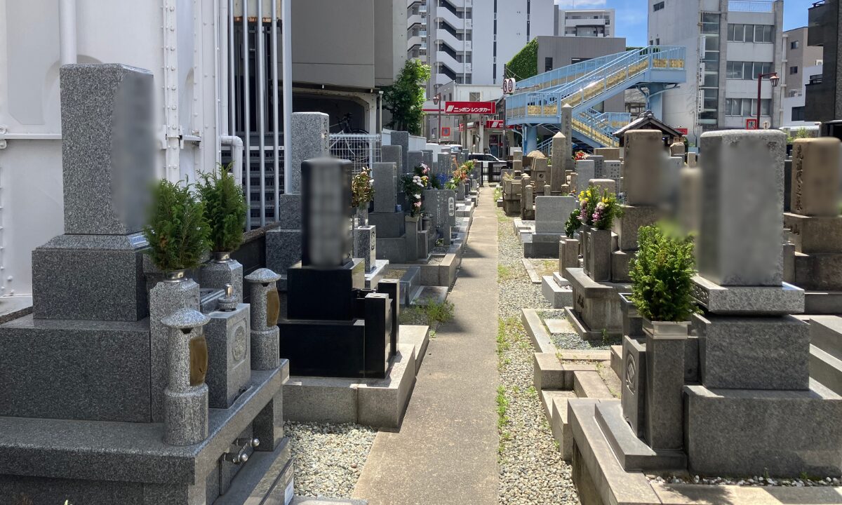 蔵人墓地（吹田市）戒名彫刻　大阪石材